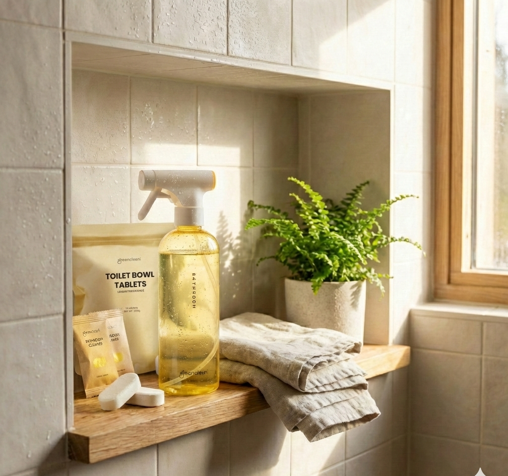Reusable Bathroom Cleaner Spray Bottle