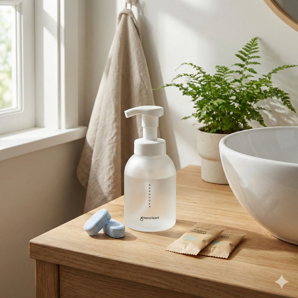 Reusable Foaming Hand Wash Pump Bottle