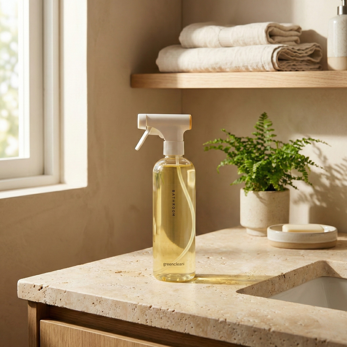 Reusable Bathroom Cleaner Spray Bottle